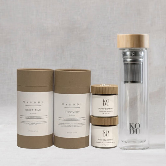 My Time | Black Tea | Pamper Gift Box | Epsom Salts | Bath Soak | Gift Hamper - mykodu