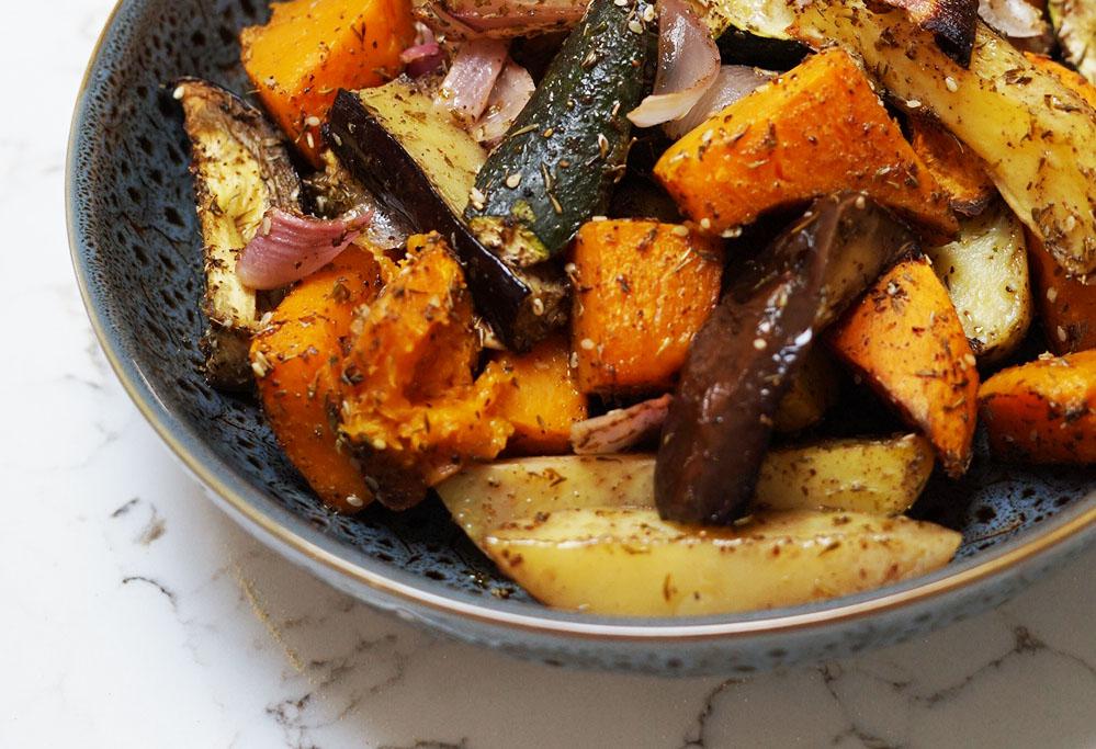 Mediterranean Roast Vegetables Recipe - mykodu