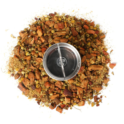 Apple Pie Tea - Loose Leaf Tea Infusion - Chamomile & Apple - mykodu