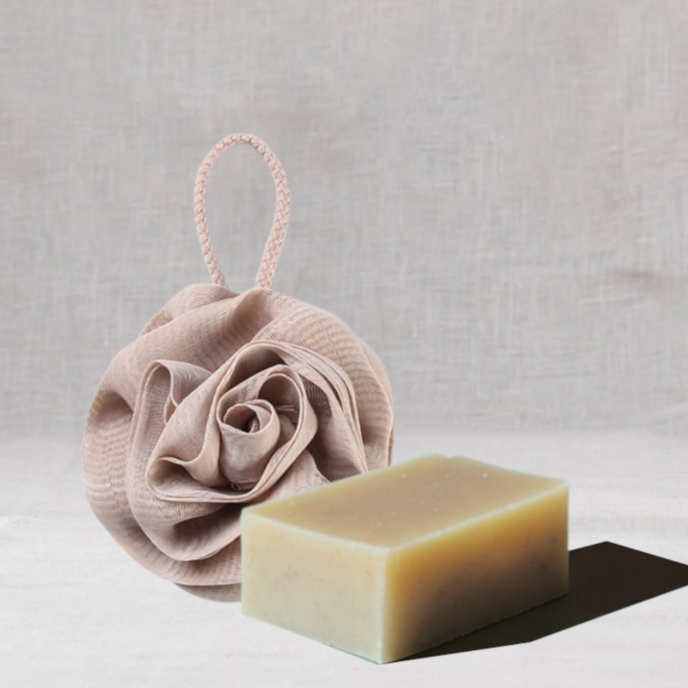 Bath Sponge & Organic Soap - mykodu