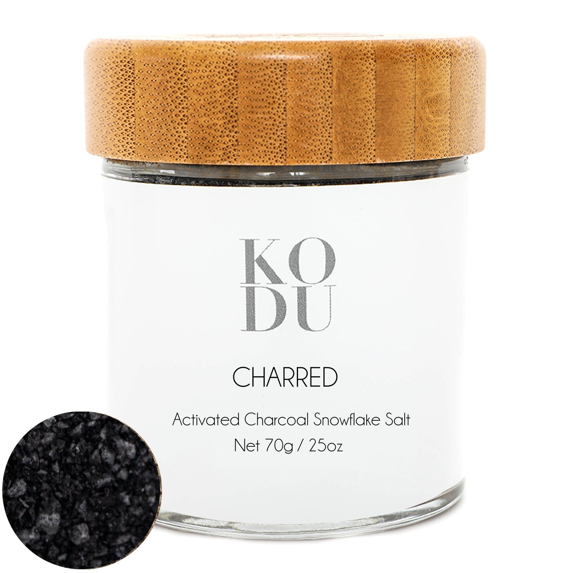 Charred – Black Snowflake Sea Salt - mykodu