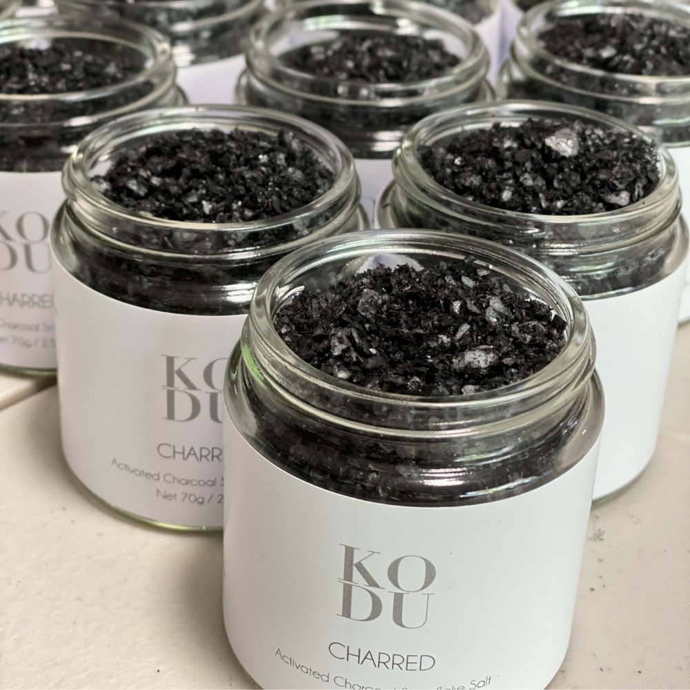 Charred – Black Snowflake Sea Salt - mykodu