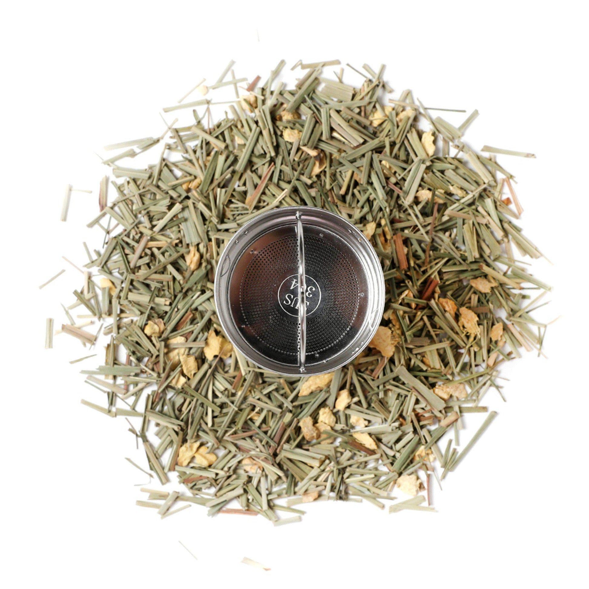 Herbal Lemongrass & Ginger Tea - Loose Leaf Tea Gift Set - mykodu