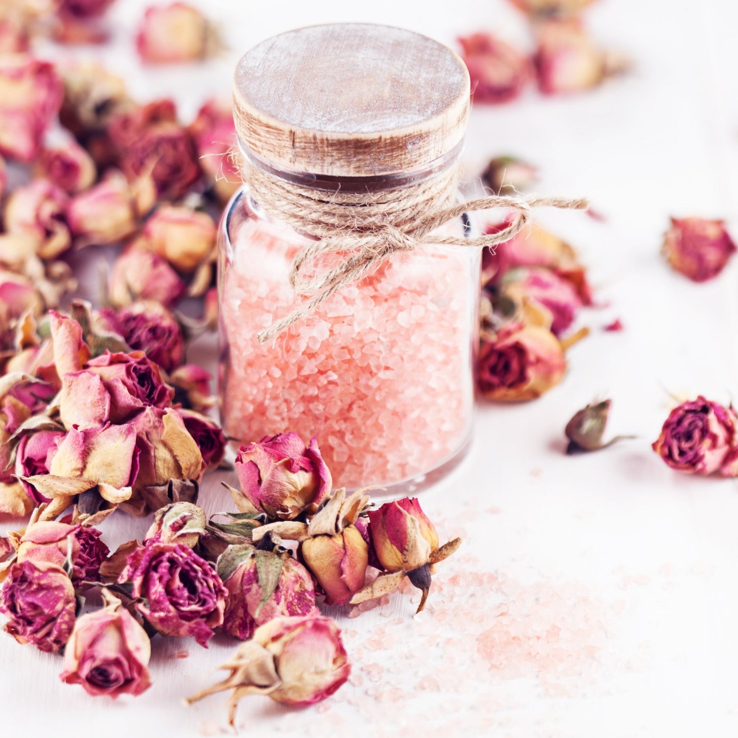 Mood Detox Bath Salts - Rose, Lavender & Citrus Soak - mykodu
