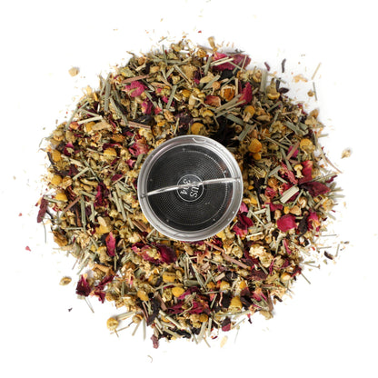Soothe Operator - Loose Leaf Tea Infusion - Lemongrass, Chamomile, Ginger & Rose - mykodu