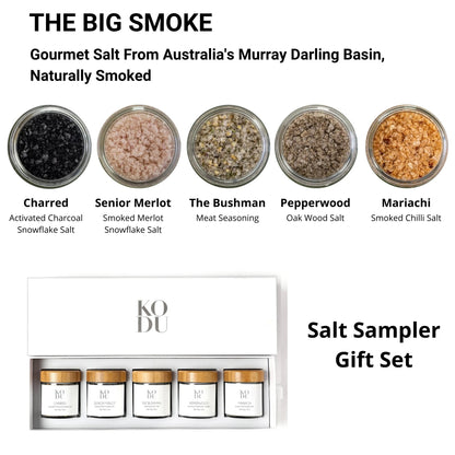 The Big Smoke - Sea Salt Gift Set - Gourmet Seasonings - mykodu