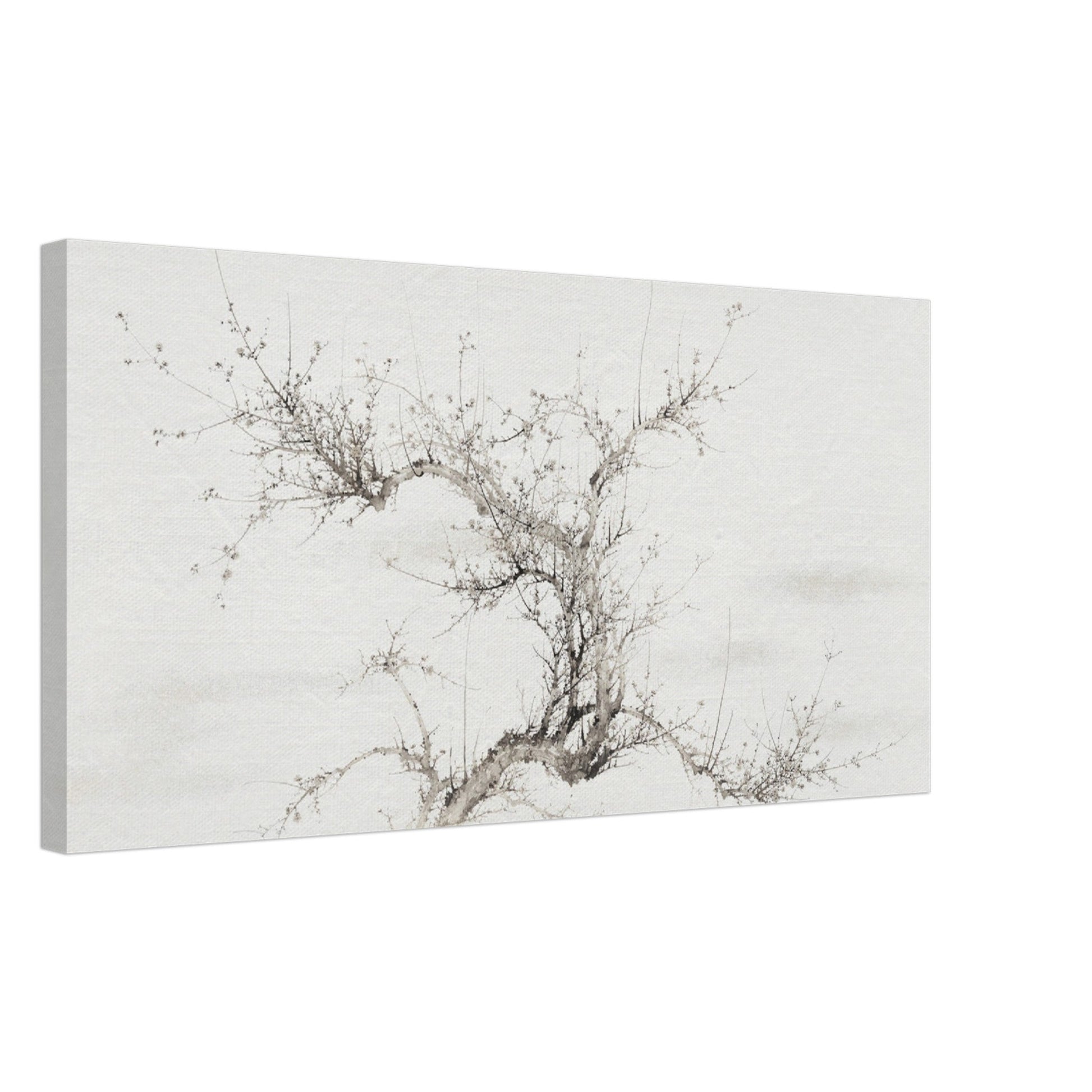 The Forest In Winter Canvas Wall Art - mykodu